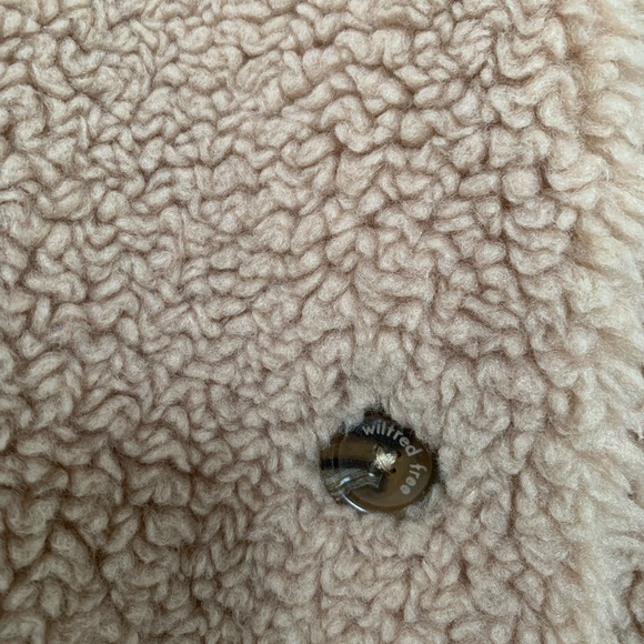 Wilfred free teddy cocoon jacket - Picture 4 of 9